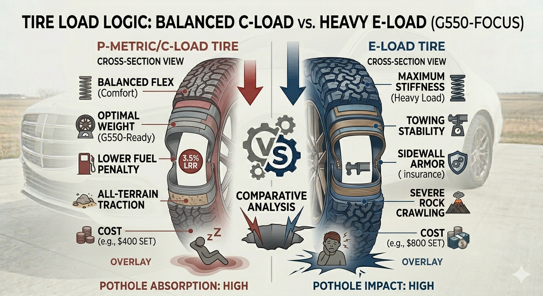Heavy-Duty Logic: When Does Your Truck Need E-Load Tires?