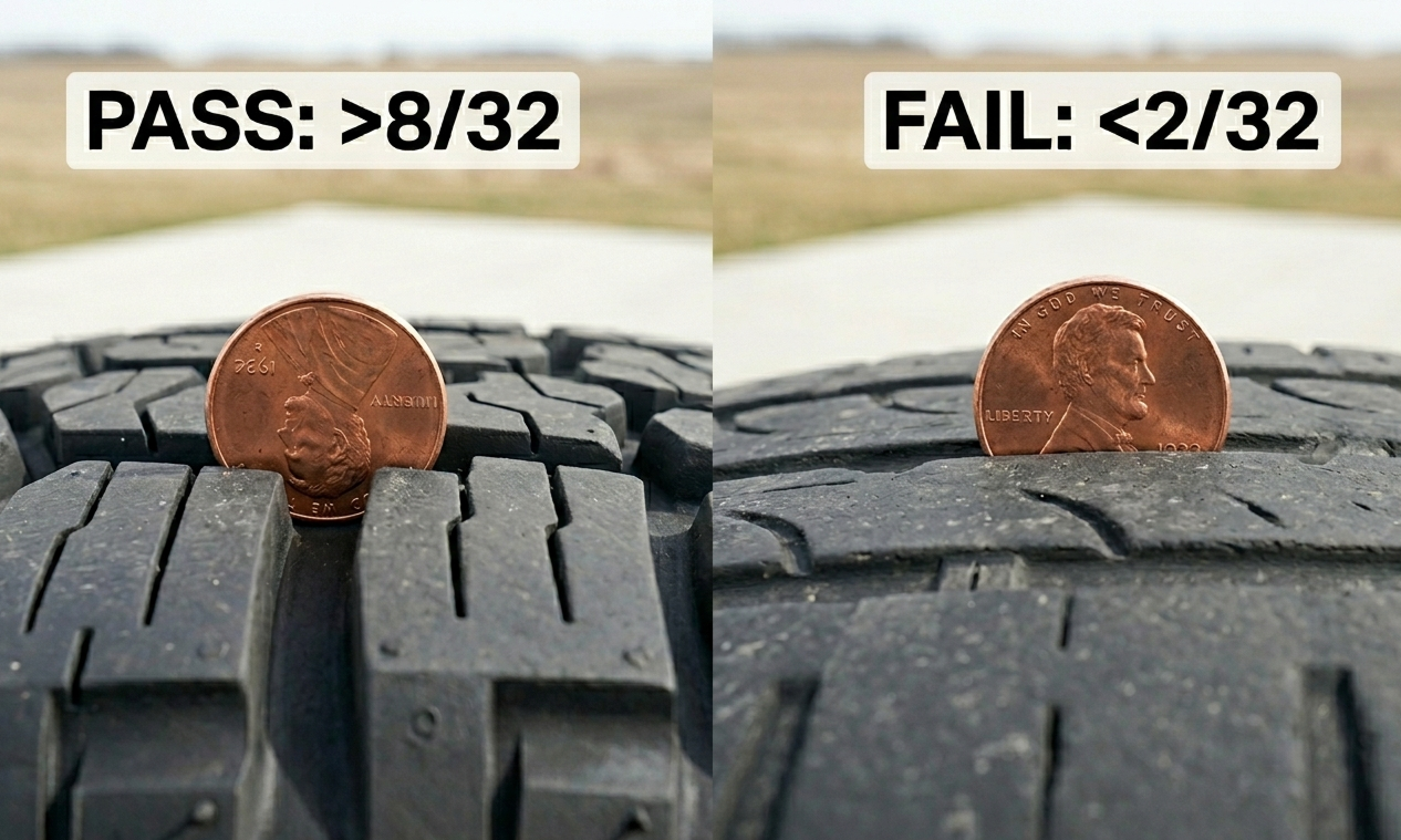 The Penny Test: Is Your Tire Safe?