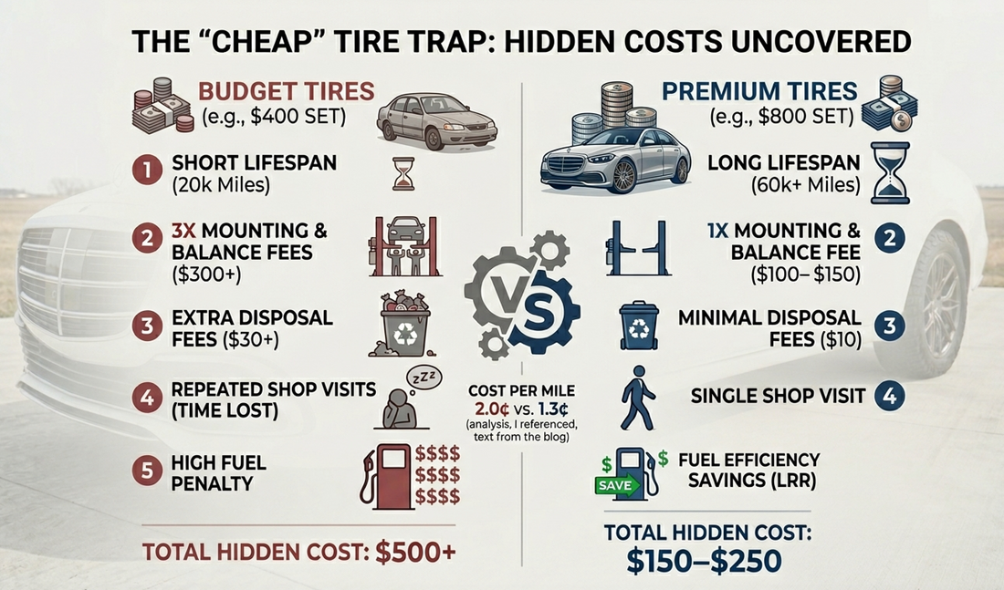 The "Cheap" Tire Trap: Mastering Buyer's Math