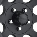 89-8014BOE PAC MATTE BLACK 8 LUG  OPEN-END SHORT PUSH-THRU