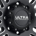 89-9778SB ULT SATIN BLACK BOLT-ON CLOSED SHORT CAP FOR 8X6.50