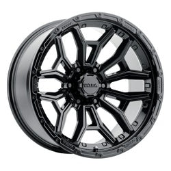 126-7983BK+12 17X9 6X5.50 (+12) ULT 126BK Warmonger 6 (HB 106.1)