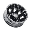 022-7681RBK 17X6.5 8X6.50 (-140) ULT 022RBK Scorpion Dually (HB 121.7)